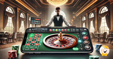 LuckyStreak Launches Revamped Mobile Live Roulette with Social and Stat Tools