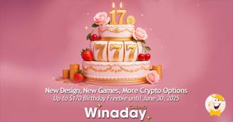 WinaDay Casino Marks 17th Year with Major Revamp and Rich Rewards