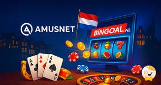 Amusnet Brings Its Top Casino Games to the Netherlands via Bingoal.nl