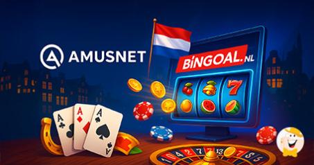Amusnet brengt zijn populairste casinospellen naar Nederland via Bingoal.nl