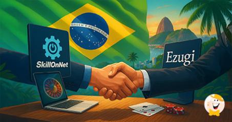 SkillOnNet Expands Ezugi Partnership to Brazil’s Casino Market