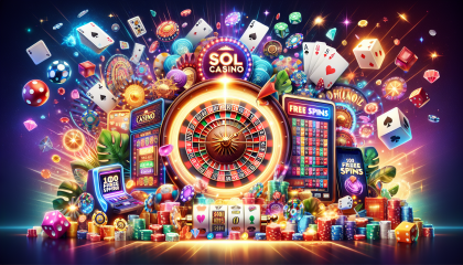 Geen Maximale Uitbetaling 100 Gratis Spins Wachten op Nieuwe Spelers bij Sol Casino