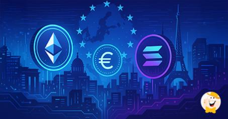 A União Europeia Puxa Adiante o Euro Digital e Visa Integração de Etherreum e Solana