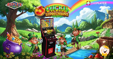 Reflex Gaming Rolls Out 3 Lucky Leprechauns to UK Pubs and Arcades