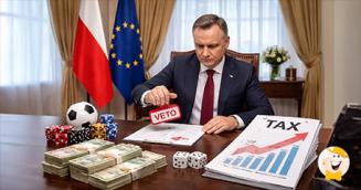 Polish President Blocks Tax Increase on Betting Winnings and Crypto Bill