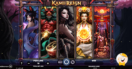 Spinomenal veröffentlicht Kami Reign Ultra Mode Slot