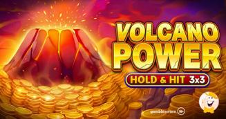 Spinomenal Unveils Volcano Power - Hold & Hit 3x3 slot