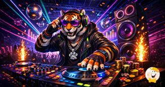 3 Oaks Gaming New DJ Tiger x1000 Club-Themed Slot