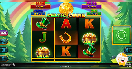 Spinomenal Debuts Celtic Coins in Hold & Hit 3x3 Series