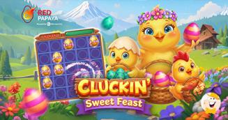 Red Papaya Debuts Cluckin’ Sweet Feast Slot Game