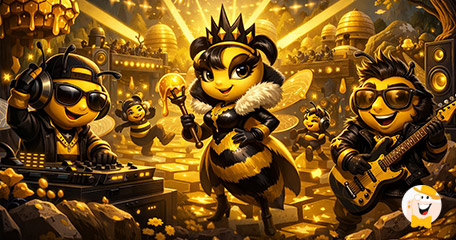 Play’n GO Debuts Honey Rush Black and Yellow