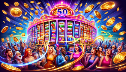 Ervaar de Sensatie met Slotastic's 50 Spins Aanbieding