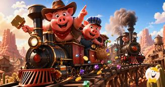 Piggy Prizes Railroad Rumble Hits Home of Games