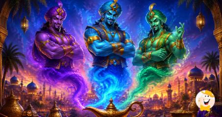Spinomenal Launches 3 Magical Genies Slot Game