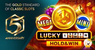 1spin4win Launches Anniversary-Themed Slot