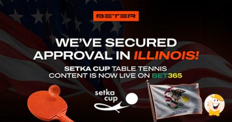 BETER Gains Illinois Approval for Setka Cup Content