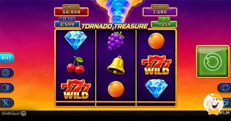 Spinomenal Debuts Tornado Treasure Hold & Hit 3x3