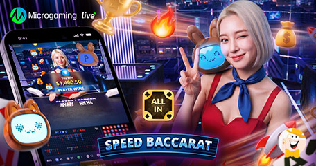 Microgaming Live präsentiert All-In Speed Baccarat