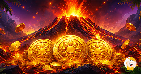GameBeat Releases Volcano Golden Coins Slot Game