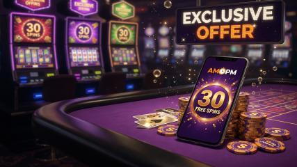 Doe Mee met AMPM Casino's Exclusieve Aanbod van 30 Spins