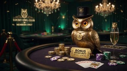 Tauchen Sie ein in die exklusive Bonuschance des Lucky Owl Clubs