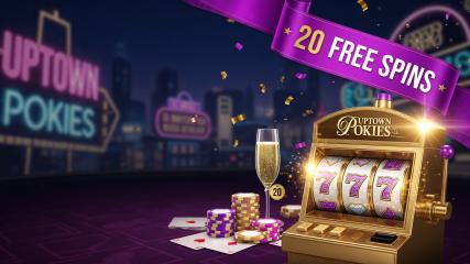 Score 20 Free Spins with Uptown Pokies' Latest Offer