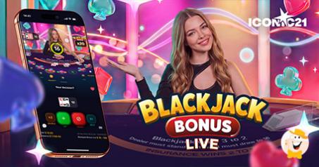 ICONIC21 Launches Blackjack Bonus Live