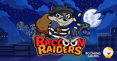 Booming Games lanceert de gokkast Raccoon Raiders