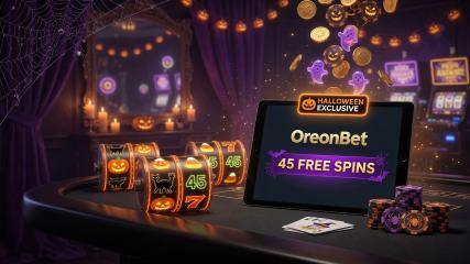 OreonBet Rolls Out Exclusive 45 Free Spins Bonus for Halloween