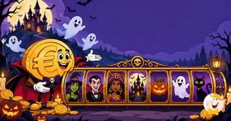 Golden Euro daagt je uit met een Halloweenpuzzel rond zeven gokkasten