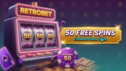 Sblocca 50 giri con l'offerta esclusiva di RetroBet
