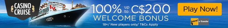 Enjoy this welcome bonus at Casino Cruise