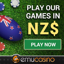 Play in NZ$ at Emu Casino
