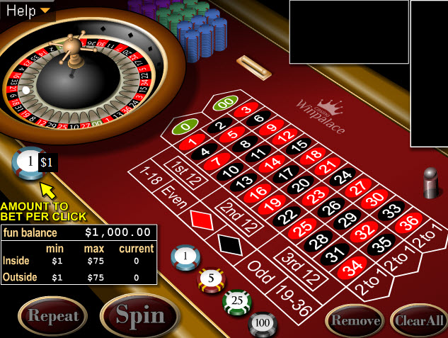 American Roulette by RealTime Gaming