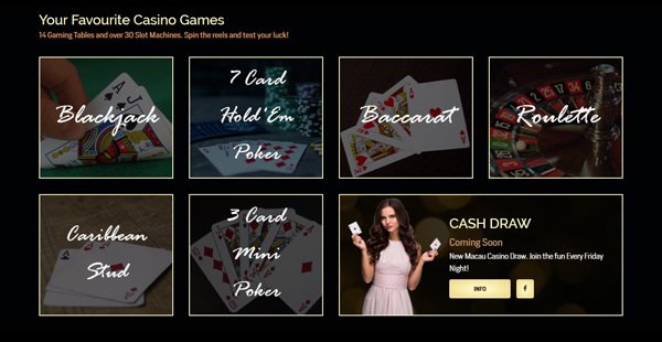New Macau casino Games