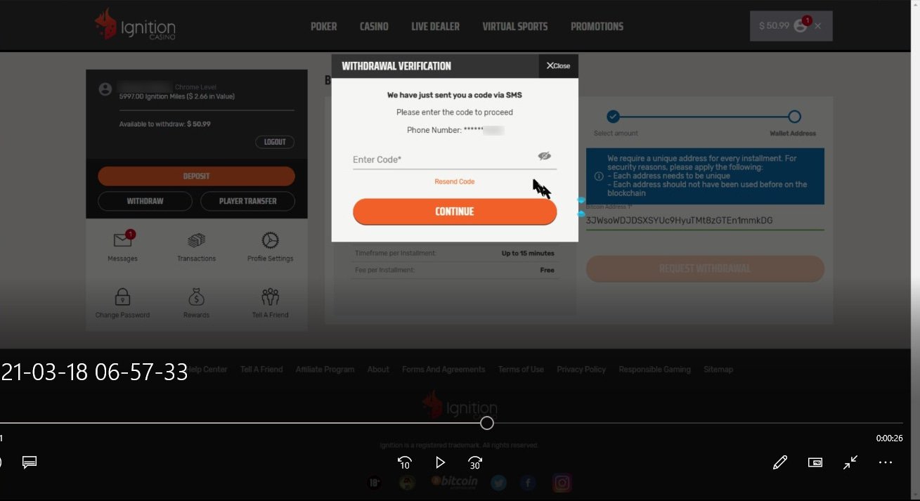 ignition casino withdraw review