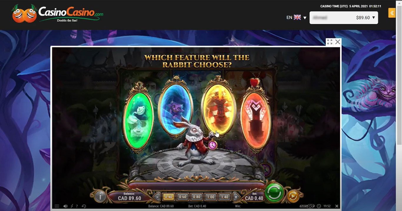 Rabbit Hole Riches_features_CasinoCasino