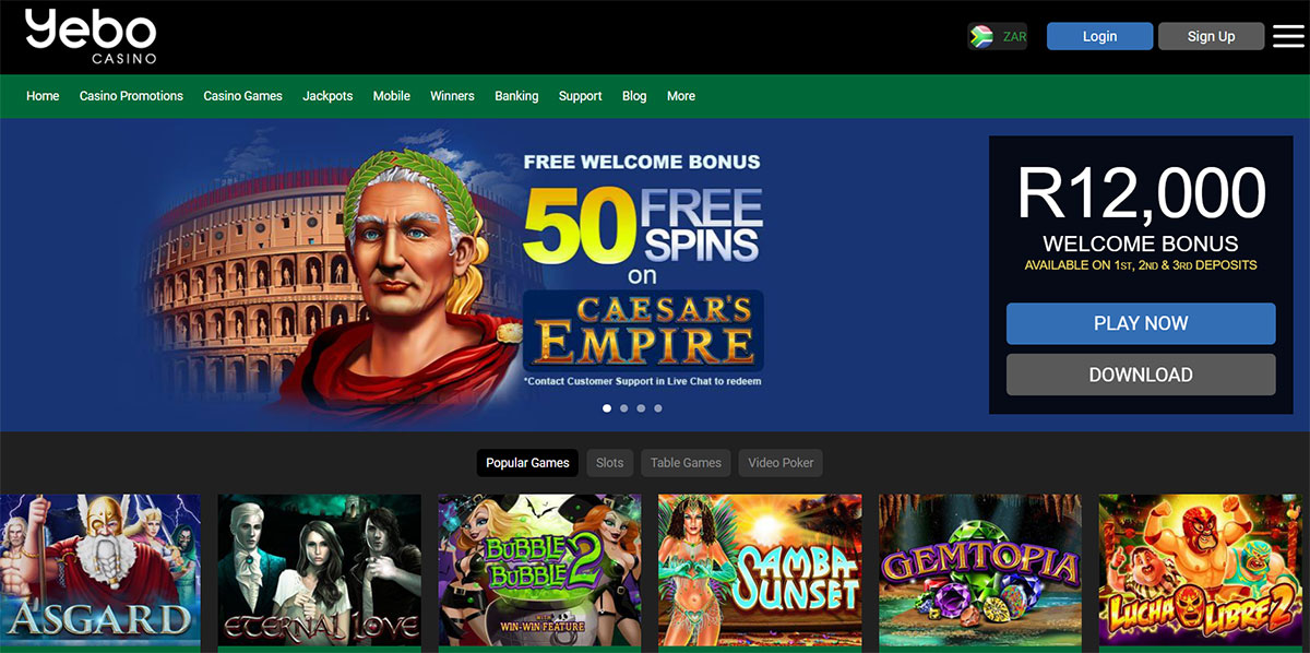 yebo casino bonus codes