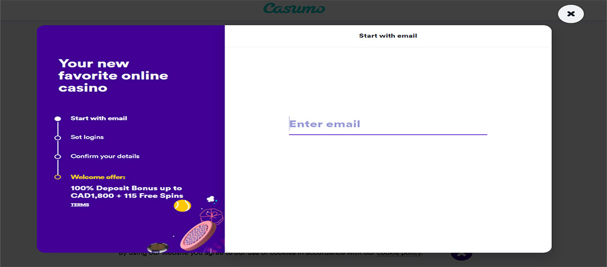 casumo_casino_registration_form