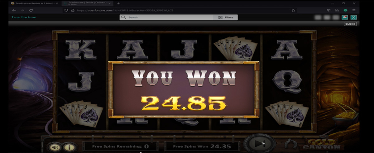 true_fortune_casino_gold_canyon_win