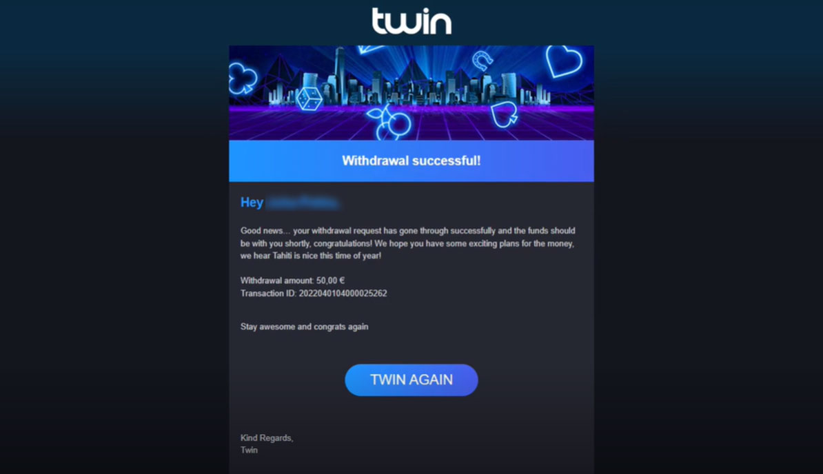 twin_casino_successful_withdrawal_mail