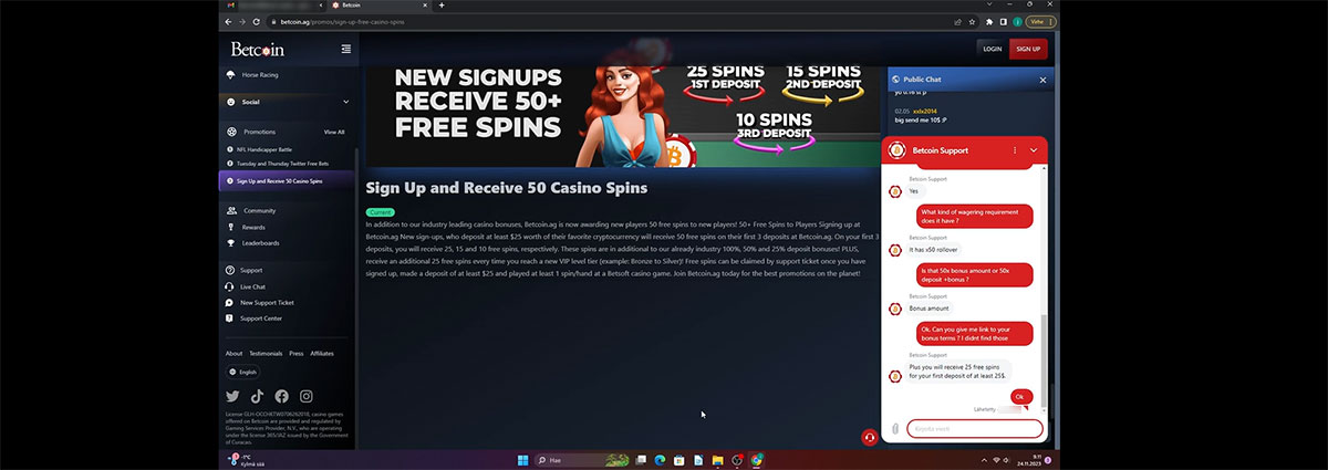 betcoin-casino-welcome-bonus-in-chat