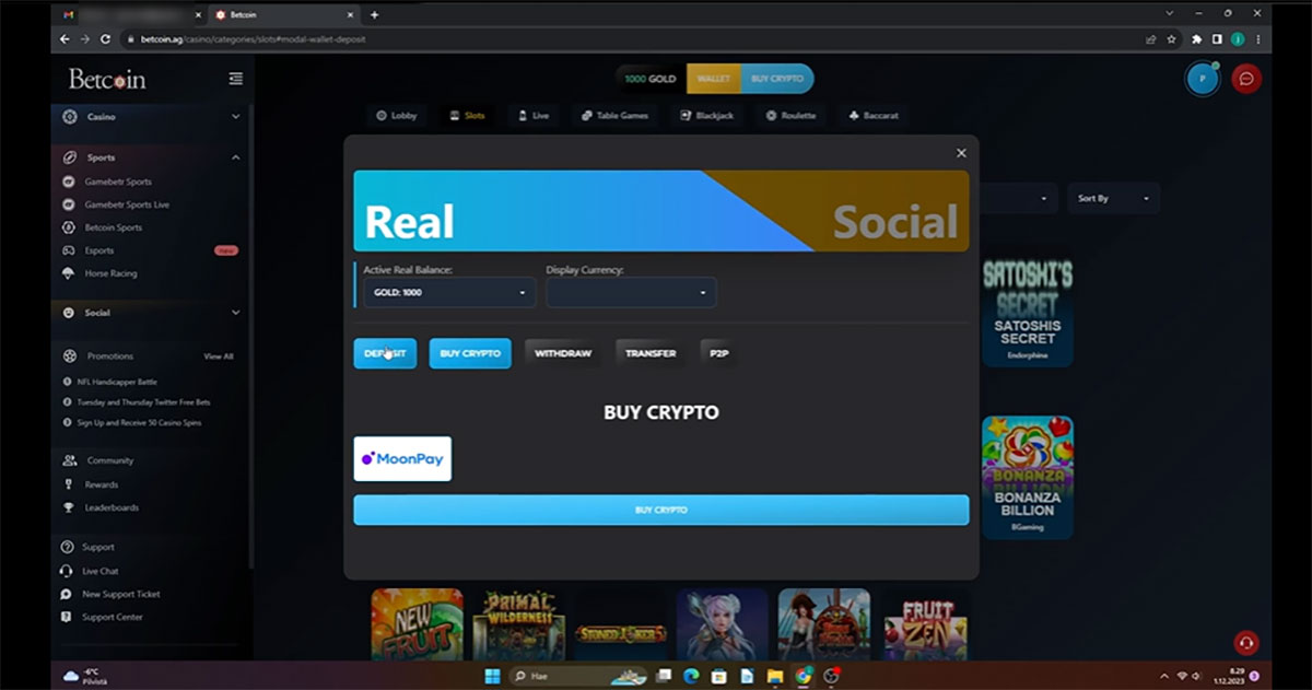 betcoin-casino-deposit-options