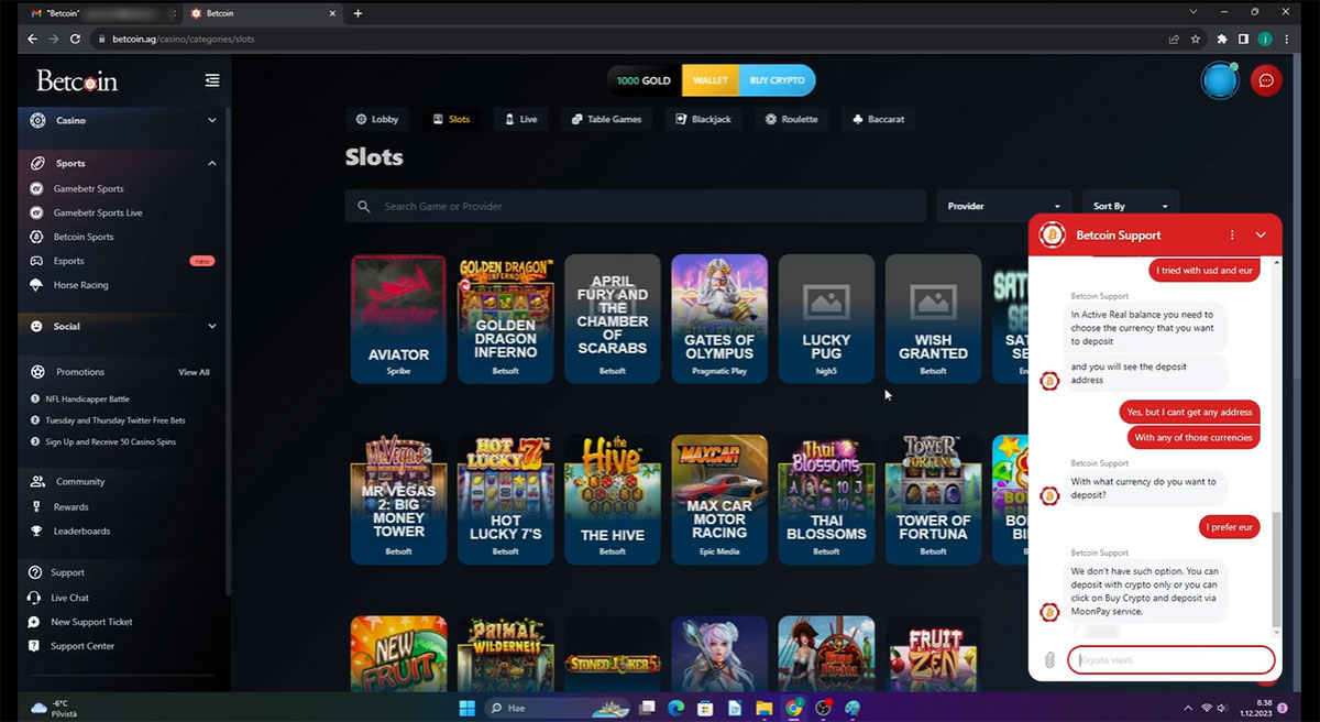 betcoin-casino-buy-crypto