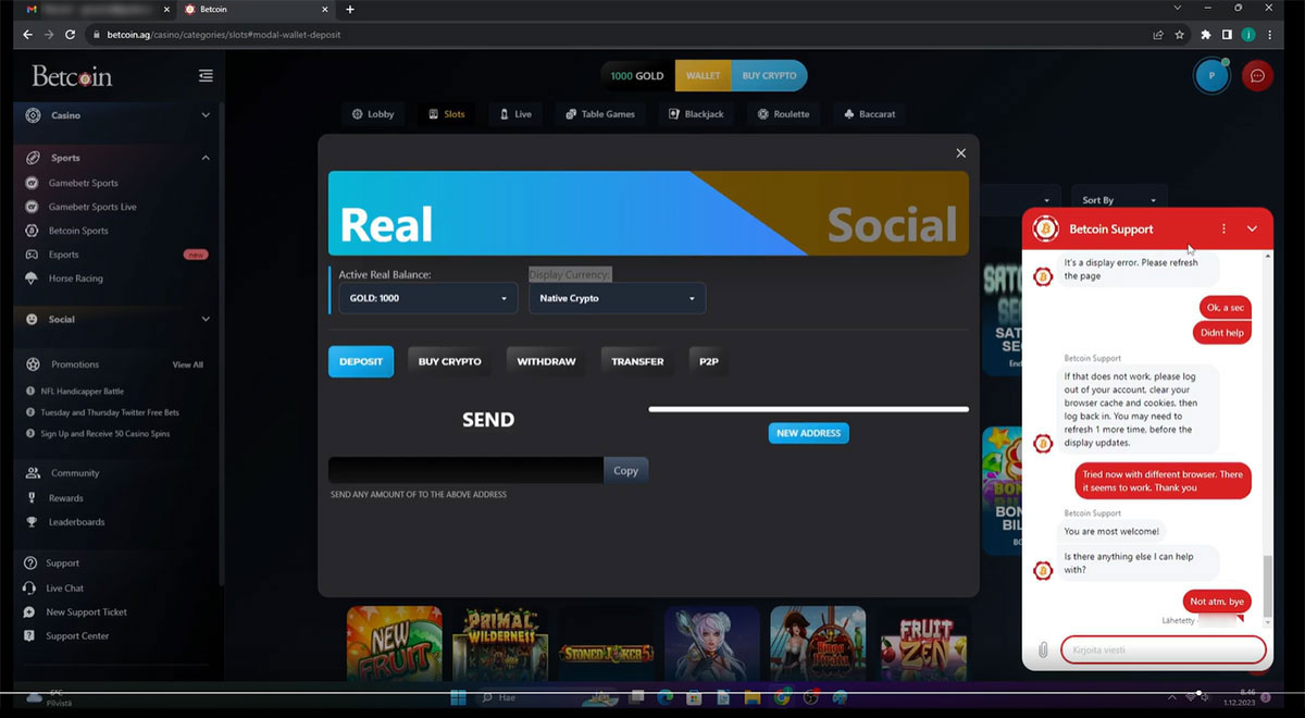 betcoin-casino-different-browser