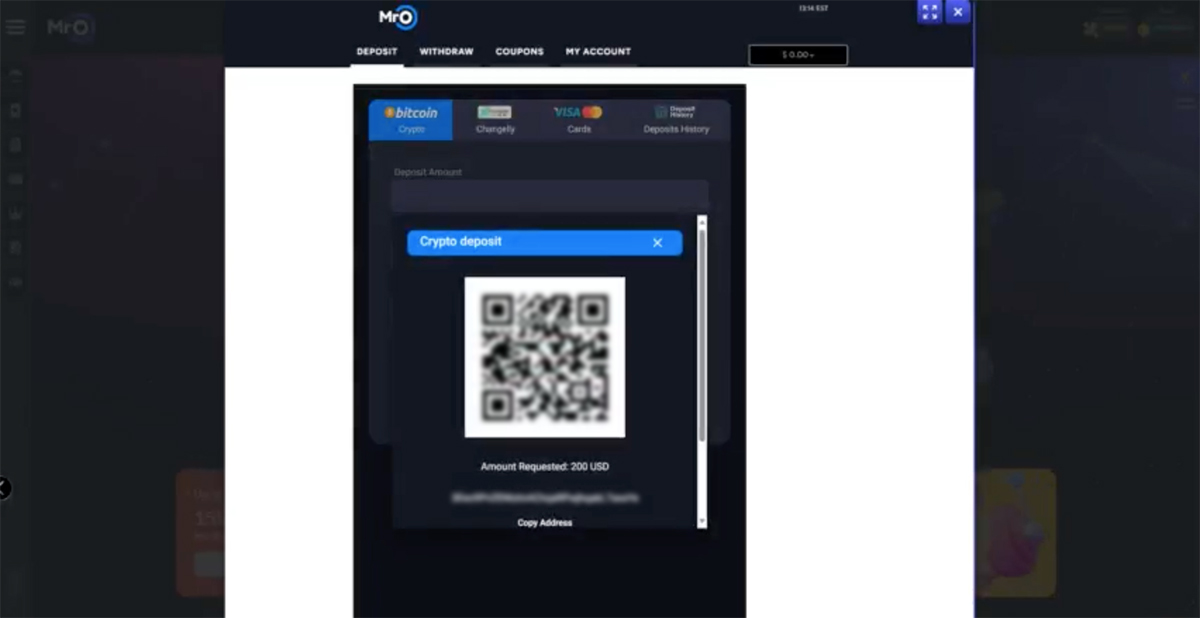 Quick BTC Withdrawal: Is MrO Casino Efficient?