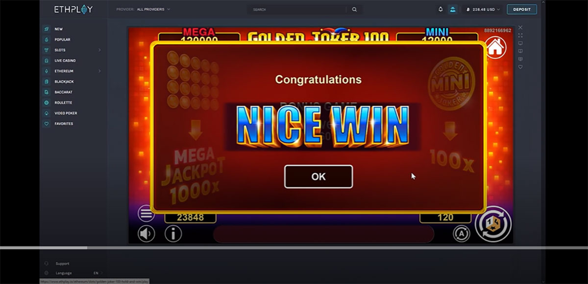 ETHPlay-casino-nice-win