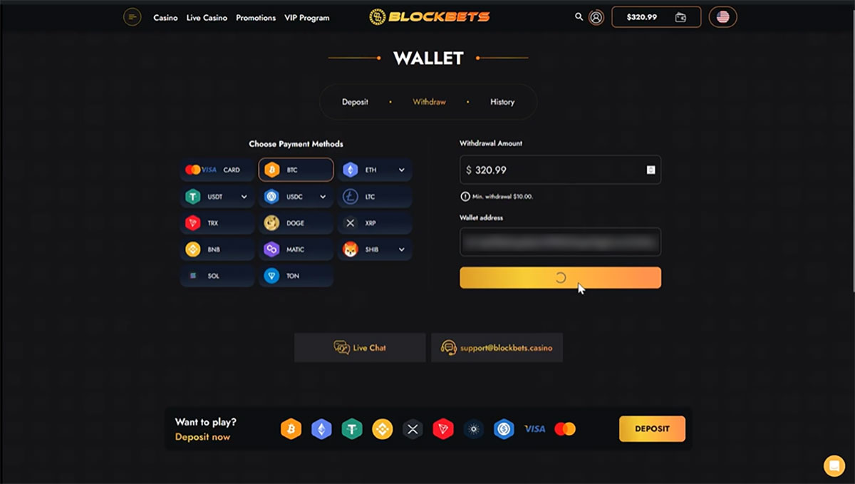 Blockbets-Casino-withdrawal-amount