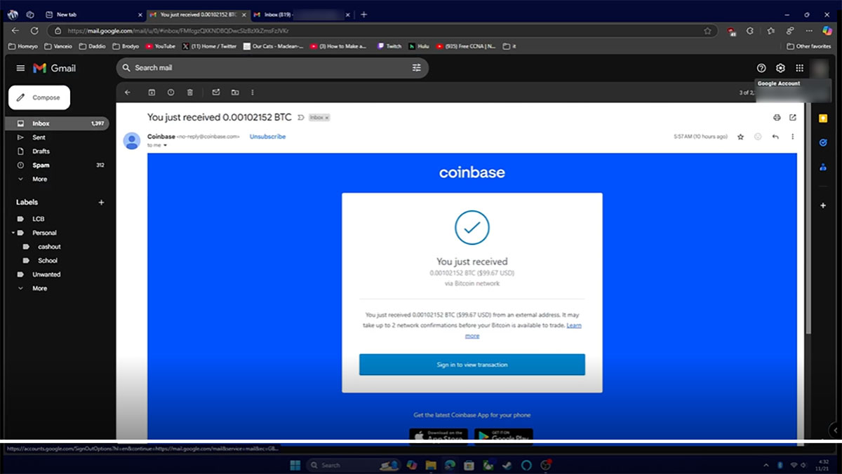 Cool-Cat-casino-withdrawal-received-on-november-21