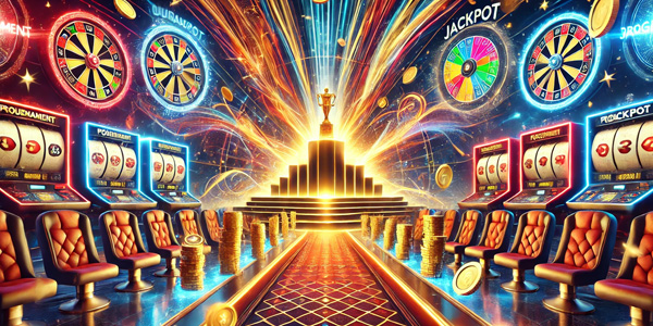 tournaments and progressive jackpot games by relax gaming